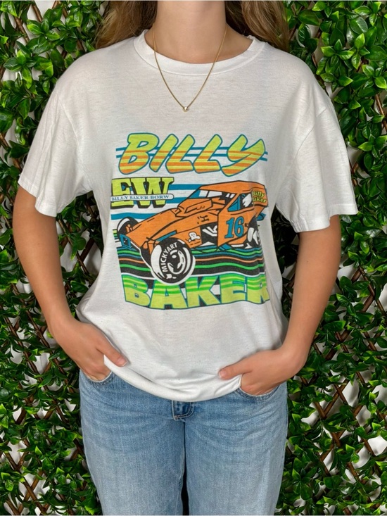Other - Billy Baker Racing Graphic Tee Medium